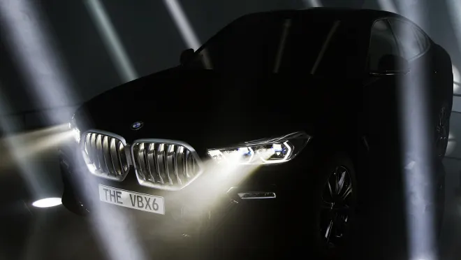  El concepto BMW X6 Vantablack es visible para los sensores LiDAR