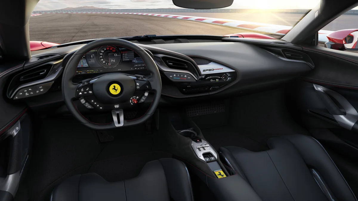 Ferrari SF90 Stradale interior