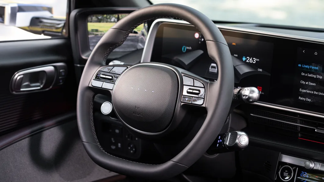 2023 Hyundai Ioniq 6 steering wheel
