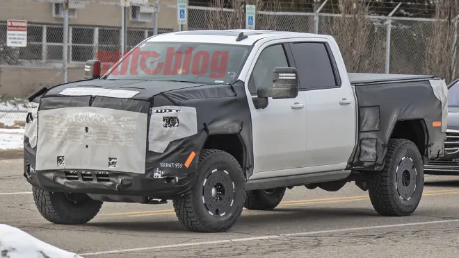 fatigue Sports Street address Spy photos suggest more rugged GMC Sierra HD AT4X is on the way - Autoblog