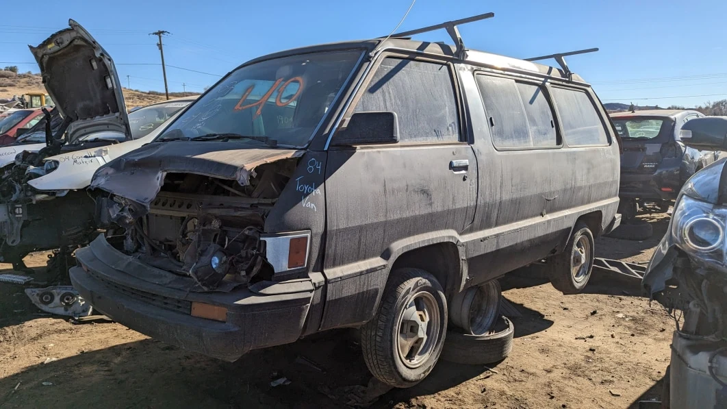 Junkyard Gem: 1984 Toyota Van LE