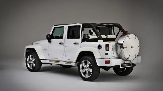Jeep Wrangler White and Black by Style & Design Photo Gallery