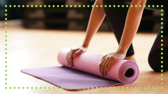 How to clean your yoga mat the right way