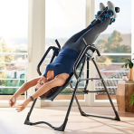 Back pain? Muscle tension? Flip the switch with this inversion table—and it's on sale for 23 percent off, today only