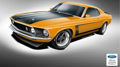 <h6><u>New '69-70 Ford Mustang Boss 302, Boss 429 and Mach 1 available soon</u></h6>