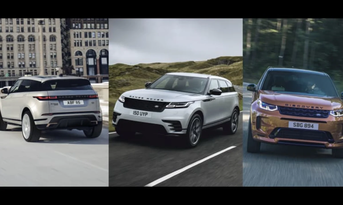 Verstrooien belofte weer 2021 Land Rover Range Rover Velar, Evoque and Discovery Sport updates -  Autoblog
