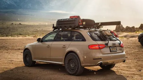 <h6><u>Homebrew Audi Allroad overlander is actually an A4 NoRoad</u></h6>