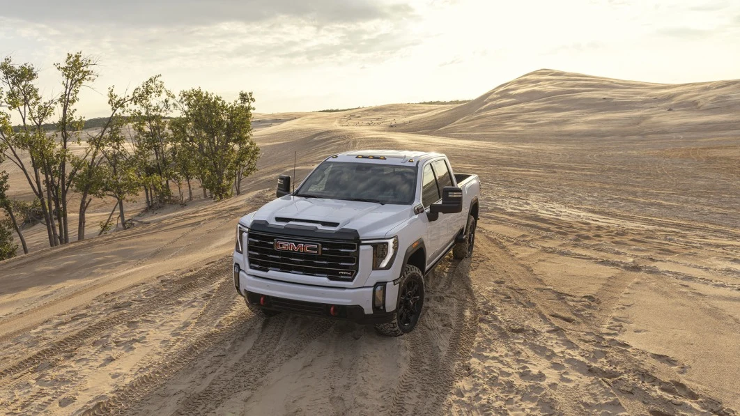 2024 GMC Sierra HD unveiled with new design and more powerful turbodiesel V8