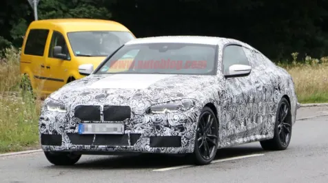 <h6><u>BMW 4 Series coupe looks sleek in light camouflage</u></h6>