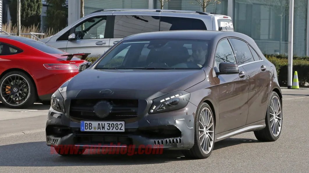 Mercedes-Benz A45 AMG prototype front