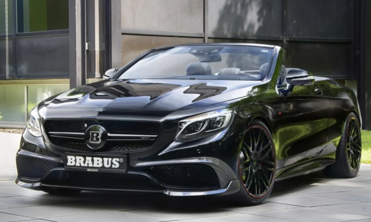 Brabus unveils the world's fastest, most powerful cabriolet - Autoblog