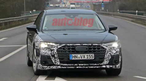 <h6><u>2022 Audi A8 spy photos</u></h6>