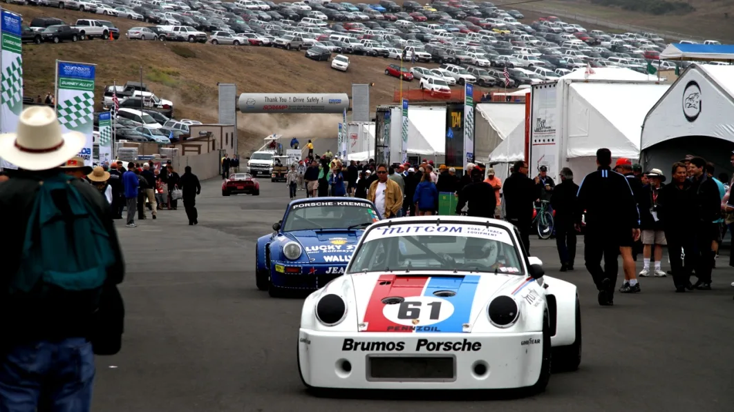 Porsches on the prowl