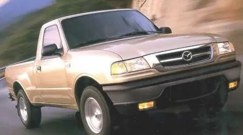 2001 Mazda B2500 SX 4x2 Regular Cab 111.6 in. WB