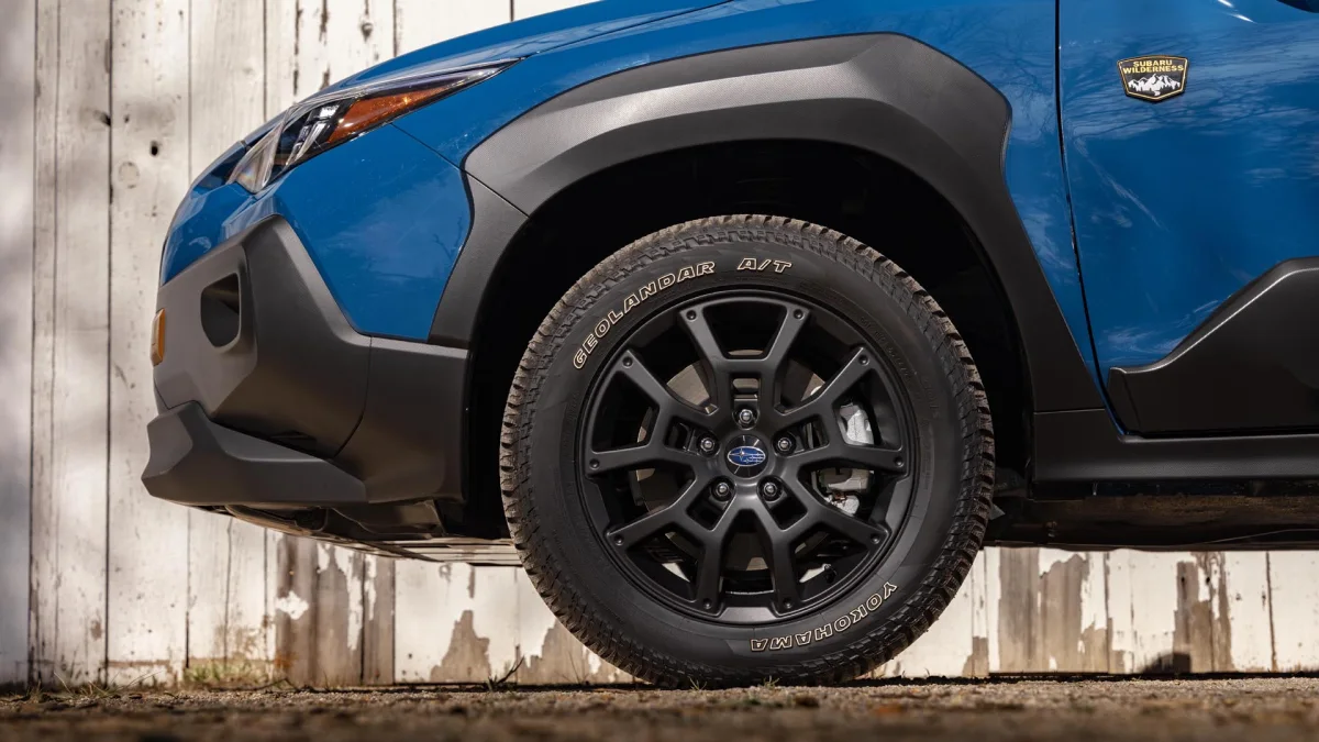 2024 Subaru Crosstrek Wilderness wheel and tire