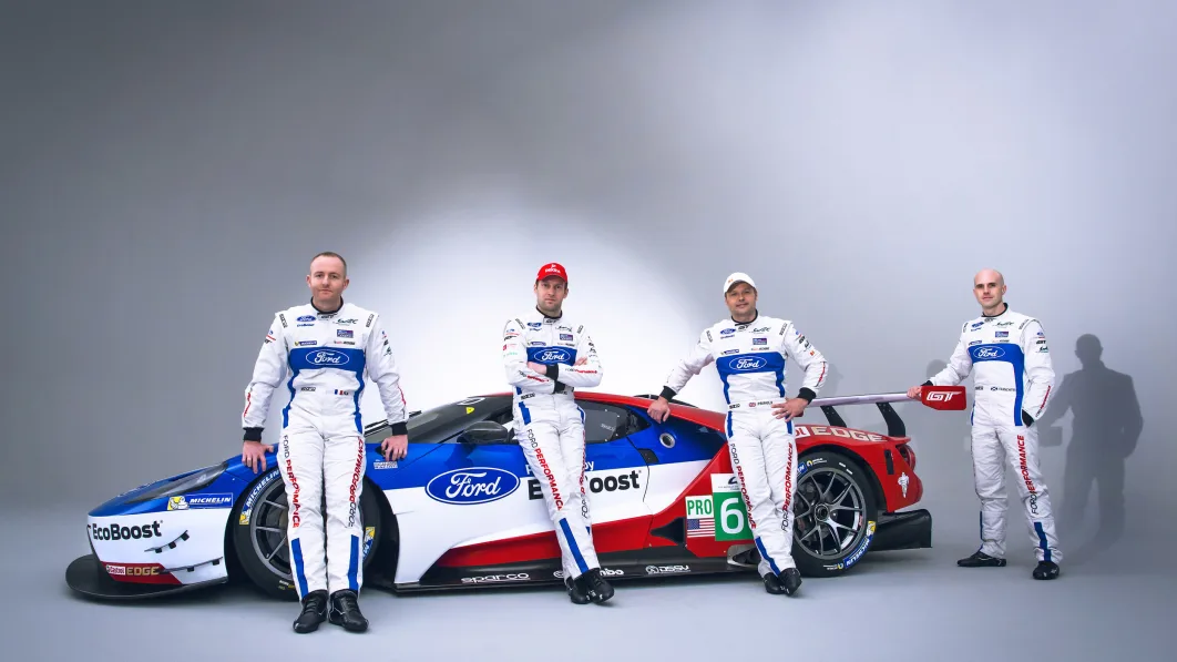 Ford GT 2016 FIA WEC drivers