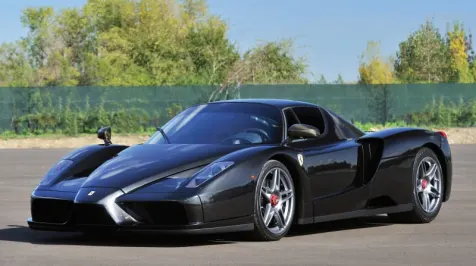 <h6><u>Ferrari Enzo split in half in crash could sell for millions</u></h6>