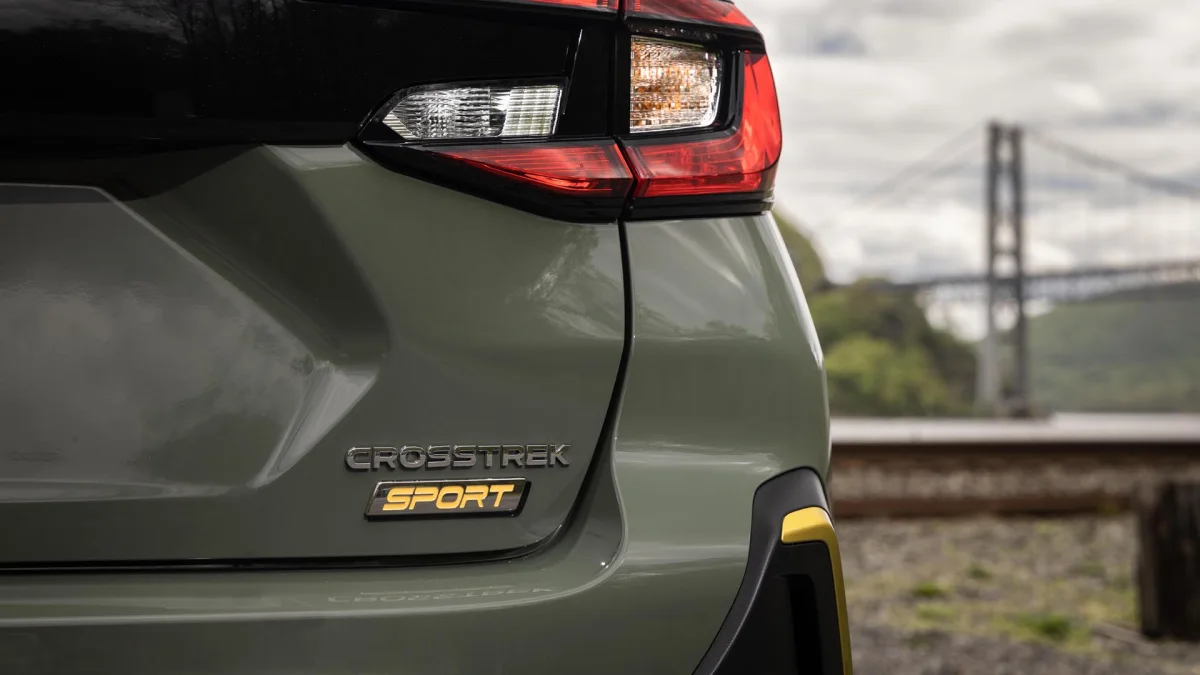 2024 Subaru Crosstrek Sport rear badge