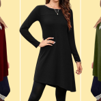 Amazon shoppers say this comfy tunic — down to $26 — has a 'slimming effect'