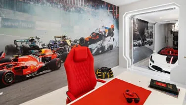 Dallas mansion's Ferrari room is a life-size car display case