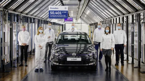 <h6><u>Volkswagen E-Golf production ends</u></h6>