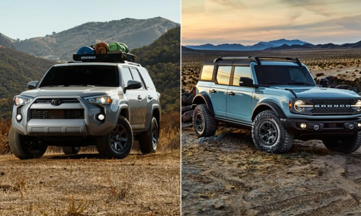 2021 Ford Bronco vs 2021 Toyota 4Runner | Specs and photos comparison -  Autoblog