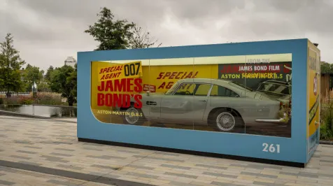 <h6><u>Aston Martin DB5 re-creates life-size Corgi diecast toy car for 007 movie</u></h6>