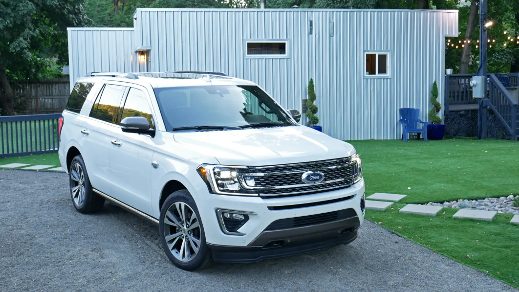2020 Ford Expedition King Ranch up front three quarter