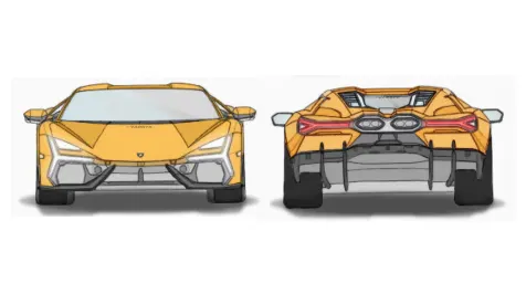 <h6><u>Lamborghini V12 Hybrid Patent Images</u></h6>