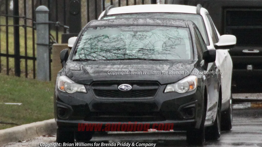 2012 Subaru Impreza: Spy Shots