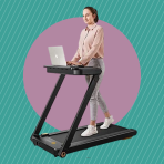 This under-desk treadmill helps you exercise while you work — and it's $100 off, today only