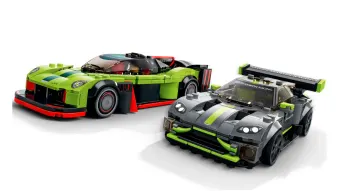 Lego Speed Champions Aston Martin Valkyrie AMR & Vantage GT3
