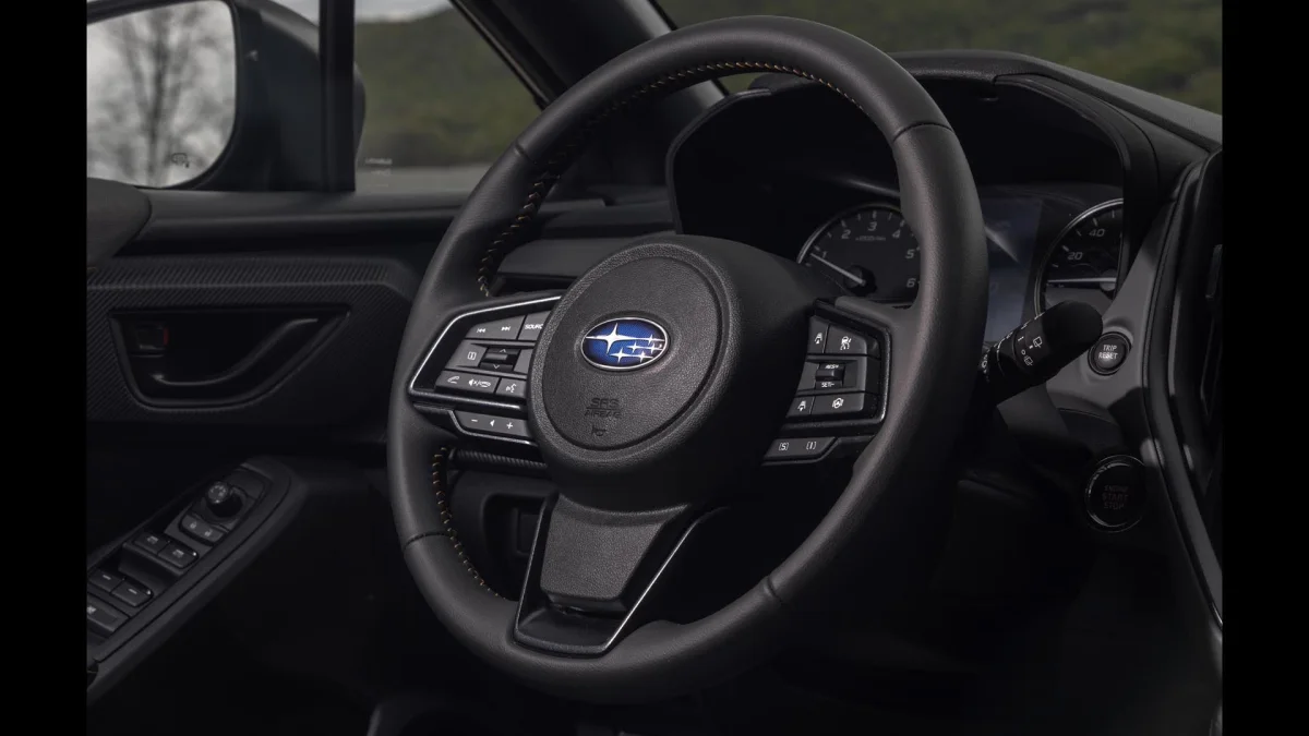 2024 Subaru Crosstrek Sport steering wheel