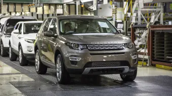 Land Rover Discovery Sport production at Halewood