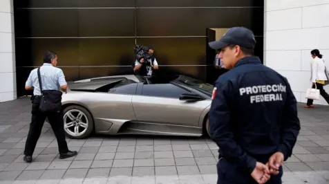 <h6><u>Mexico to auction Lamborghini, other seized assets to help poor</u></h6>