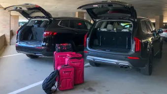 2019 Buick Enclave vs. 2020 Kia Telluride luggage test