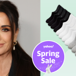 Kyle Richards swears by these affordable no-show socks for working out, and they're down to $2 a pair