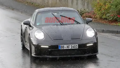 Porsche 911 ST spy photos