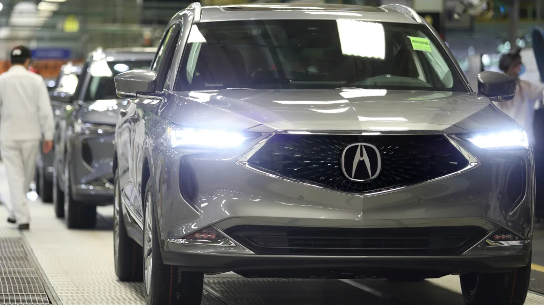 2022 Acura MDX production begins