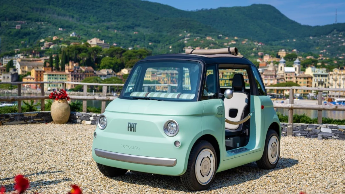 2023 Fiat Topolino unveiled as tiny, city-only electric runabout