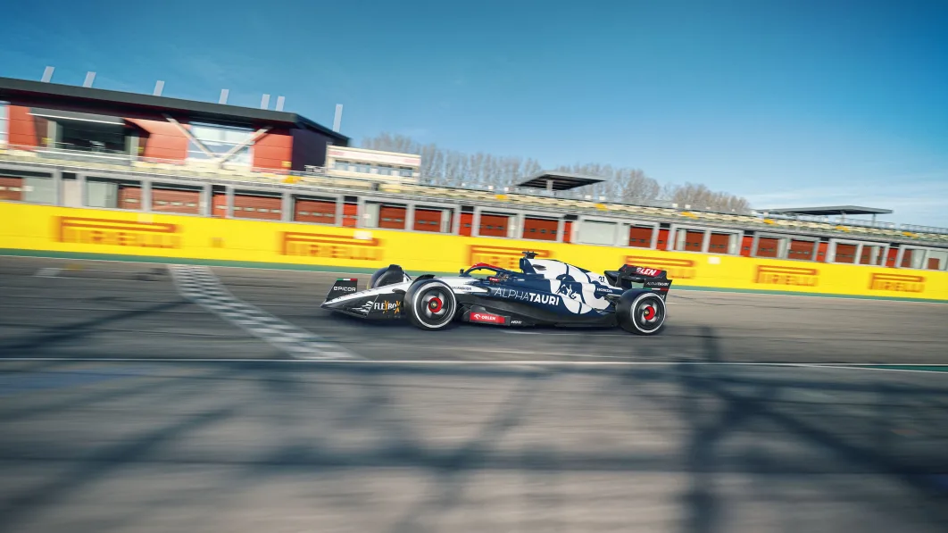 AlphaTauri's 2023 livery