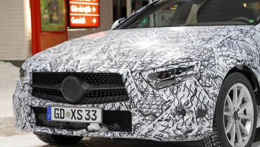 Spy photos: Mercedes-Benz CLS in light camouflage