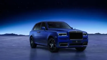 Rolls-Royce Black Badge Cullinan 'Blue Shadow' straddles Earth and space