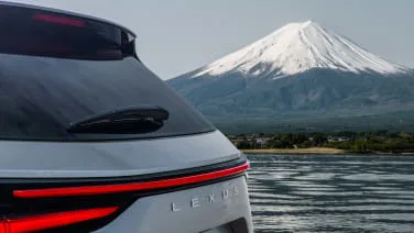 2022 Lexus NX gives a peek with Japan's highest peak