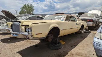 Junked 1972 Lincoln Continental Mark IV
