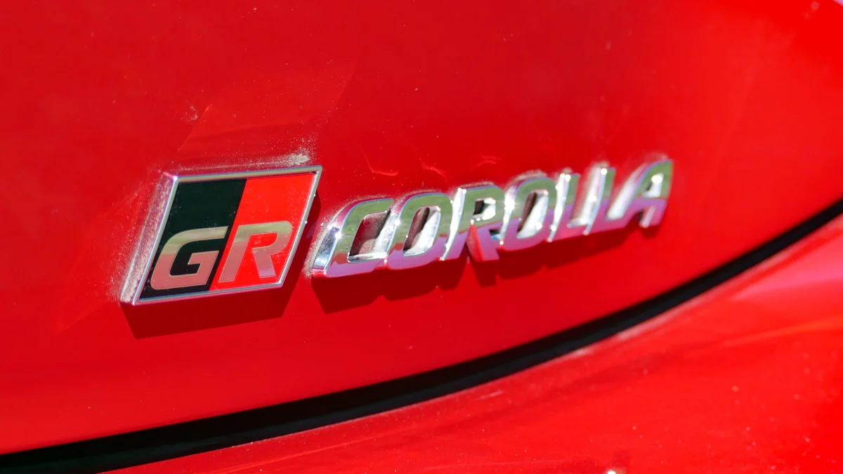 2023 Toyota GR Corolla Circuit badge