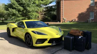 2020 Chevrolet Corvette luggage test
