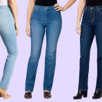 Women 50+ love these 'forgiving' jeans, only $21 — that's over 55% off