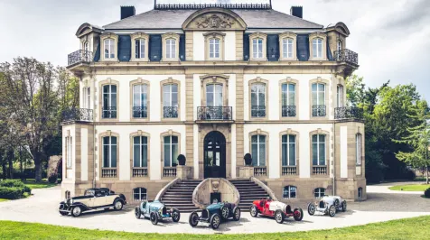 <h6><u>Bugatti brings 5 of its most storied classic models back home</u></h6>