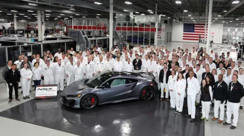 <h6><u>Acura NSX is officially retired with the final Type S completed</u></h6>